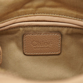 Chloé Beige Leather Paraty 2-Way Shoulder Bag