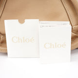 Chloé Beige Leather Paraty 2-Way Shoulder Bag