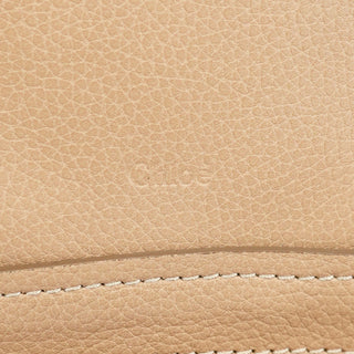 Chloé Beige Leather Paraty 2-Way Shoulder Bag