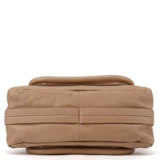 Chloé Beige Leather Paraty 2-Way Shoulder Bag