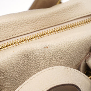 Chloé Beige Leather Paraty 2-Way Shoulder Bag