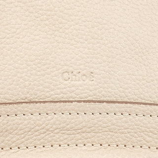 Chloé Beige Leather Paraty 2-Way Shoulder Bag