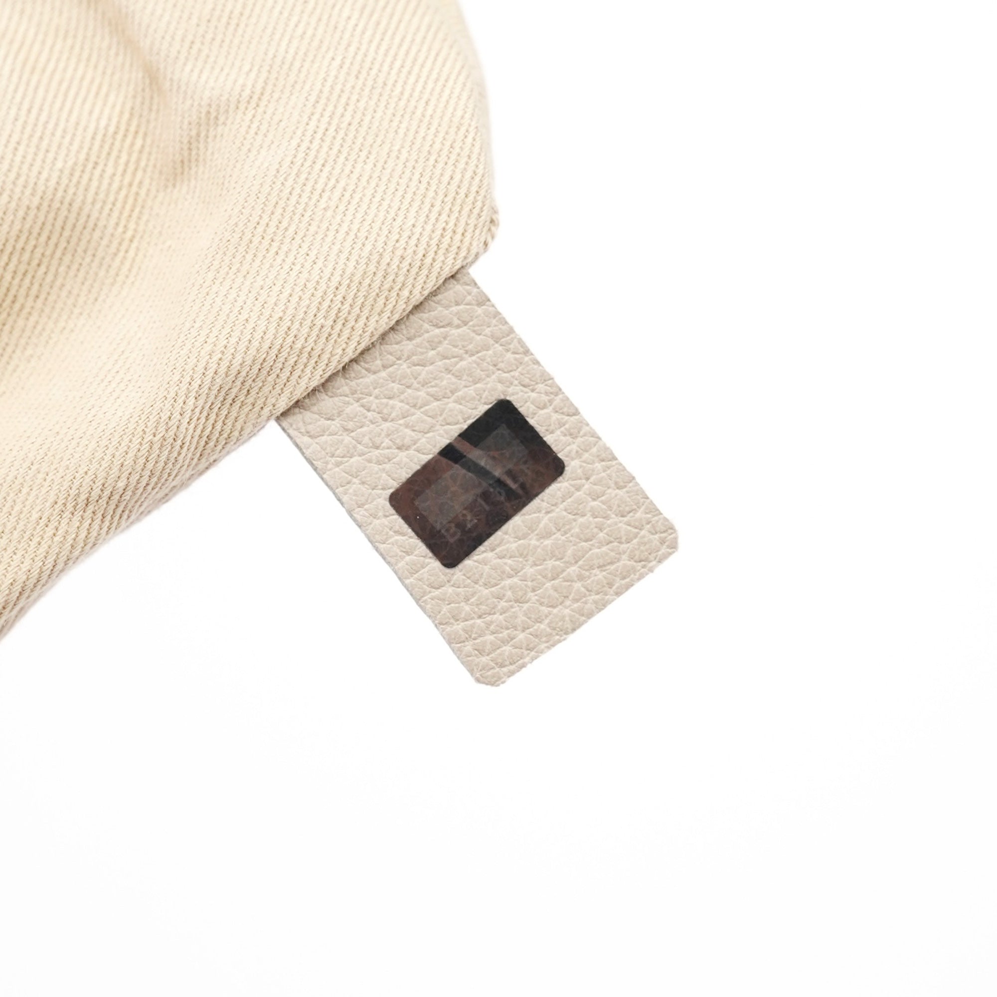 Chloé Sac deux portés Paraty en cuir beige