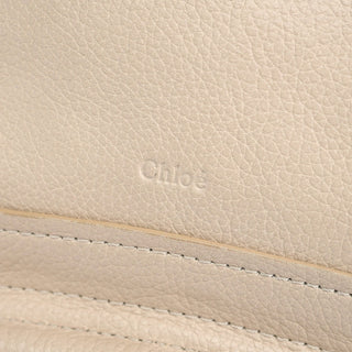 Chloé Beige Leather Paraty 2-Way Shoulder Bag