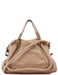 Chloé Beige Leather Paraty 2-Way Shoulder Bag