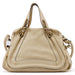 Chloé Beige Leather Paraty 2-Way Shoulder Bag