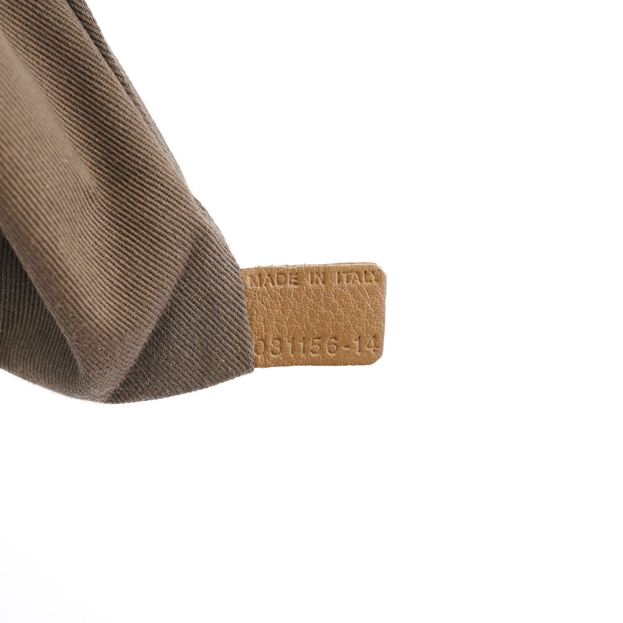 Chloé Sac Marcie en cuir léopard beige 1/150
