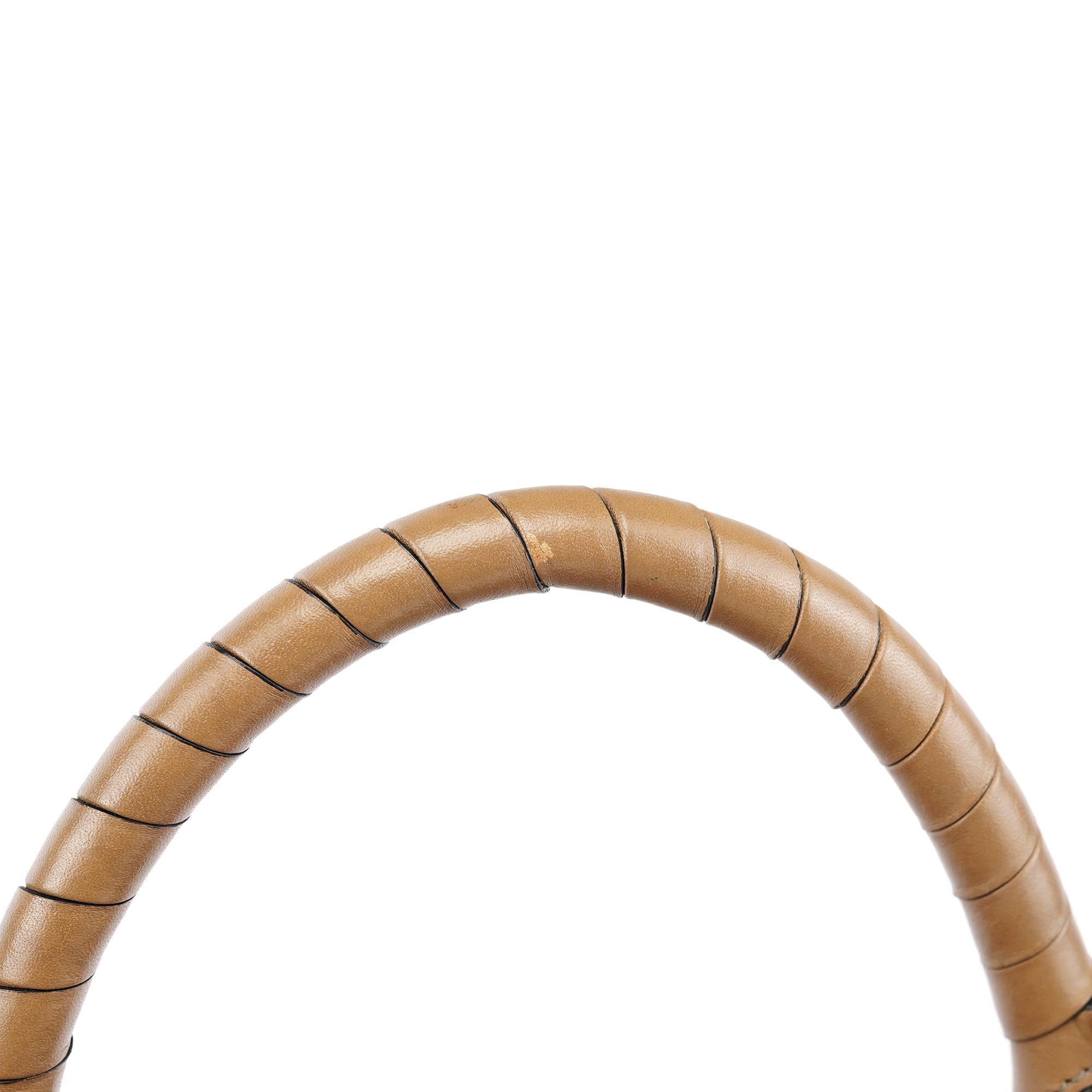 Chloé Sac Marcie en cuir léopard beige 1/150