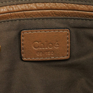 Chloe Beige Leopard Leather Marcie Shoulder Bag 1/300