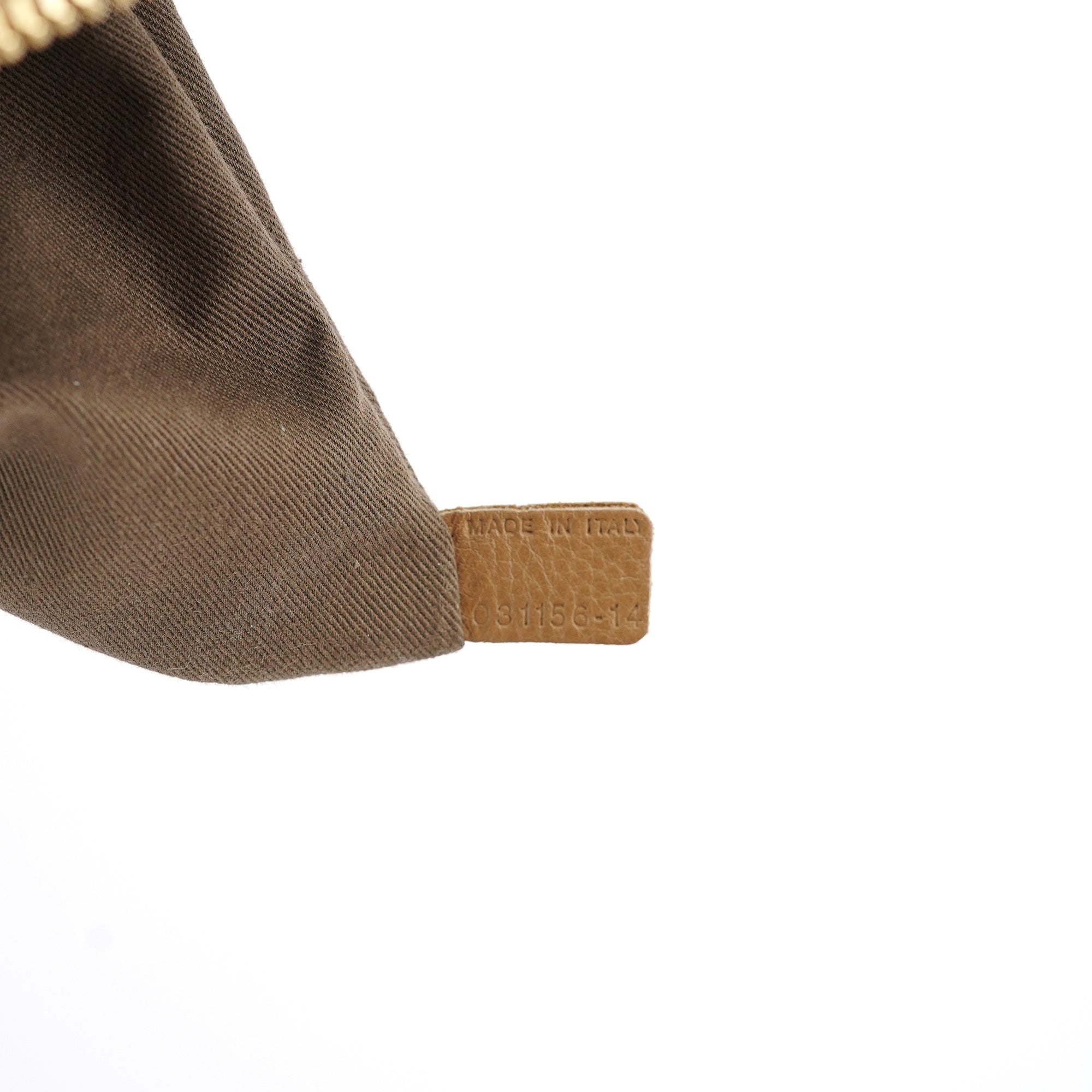 Chloé Sac porté épaule Marcie en cuir imprimé léopard beige 1/150