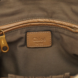 Chloe Beige Leopard Marcie Shoulder Bag 1/150