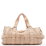 Chloé Beige Perforated Leather Kerala Bag