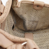 Chloé Beige Perforated Leather Kerala Bag