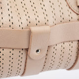 Chloé Beige Perforated Leather Kerala Bag