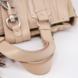 Chloé Beige Perforated Leather Kerala Bag