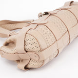 Chloé Beige Perforated Leather Kerala Bag