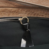 Chloé Beige Studded Leather Tote Bag