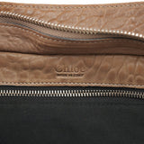 Chloé Beige Studded Leather Tote Bag