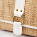 Chloé Beige Woven Raffia Shoulder Bag