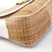 Chloé Beige Woven Raffia Shoulder Bag