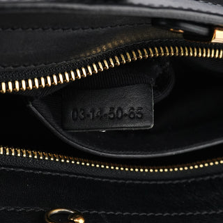 Chloe Black Calfskin Alice 2-Way Tote Bag