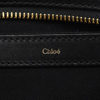 Chloe Black Calfskin Alice 2-Way Tote Bag