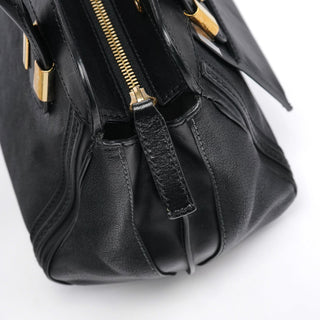 Chloe Black Calfskin Alice 2-Way Tote Bag