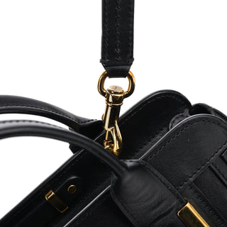Chloe Black Calfskin Alice 2-Way Tote Bag