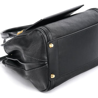 Chloe Black Calfskin Alice 2-Way Tote Bag