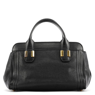 Chloe Black Calfskin Alice 2-Way Tote Bag