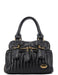 Chloe Black Calfskin Bay Tote Bag