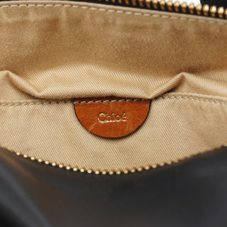 Chloé Black Calfskin Boston 2-Way Bag