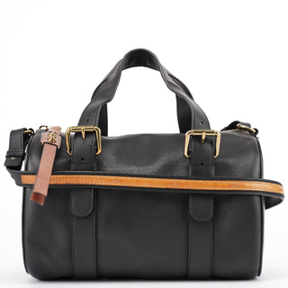 Chloé Black Calfskin Boston 2-Way Bag