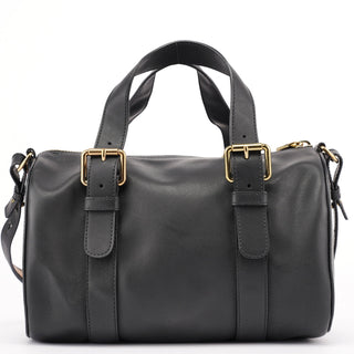Chloé Black Calfskin Boston 2-Way Bag