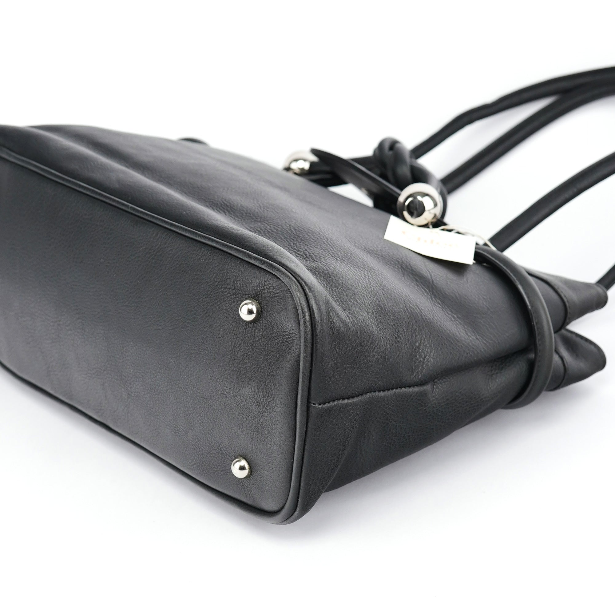 Chloé Black Calfskin Drawstring Tote Bag