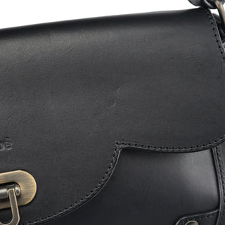 Chloé Black Calfskin Hobo Shoulder Bag