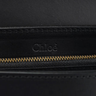 Chloé Black Calfskin Hobo Shoulder Bag