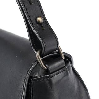 Chloé Black Calfskin Hobo Shoulder Bag