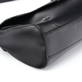 Chloé Black Calfskin Hobo Shoulder Bag