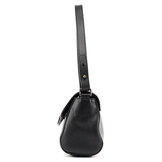 Chloé Black Calfskin Hobo Shoulder Bag