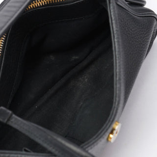 Chloé Black Calfskin Hobo Shoulder Bag