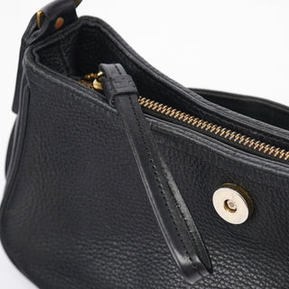 Chloé Black Calfskin Hobo Shoulder Bag