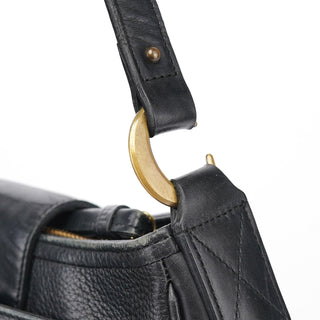 Chloé Black Calfskin Hobo Shoulder Bag