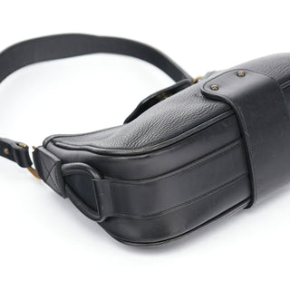 Chloé Black Calfskin Hobo Shoulder Bag