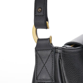 Chloé Black Calfskin Hobo Shoulder Bag