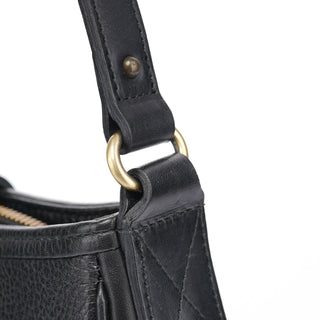 Chloé Black Calfskin Hobo Shoulder Bag