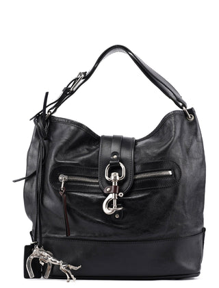 Chloé Black Calfskin Kerala Shoulder Bag