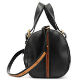 Chloe Black Calfskin Leather Boston 2-Way Bag