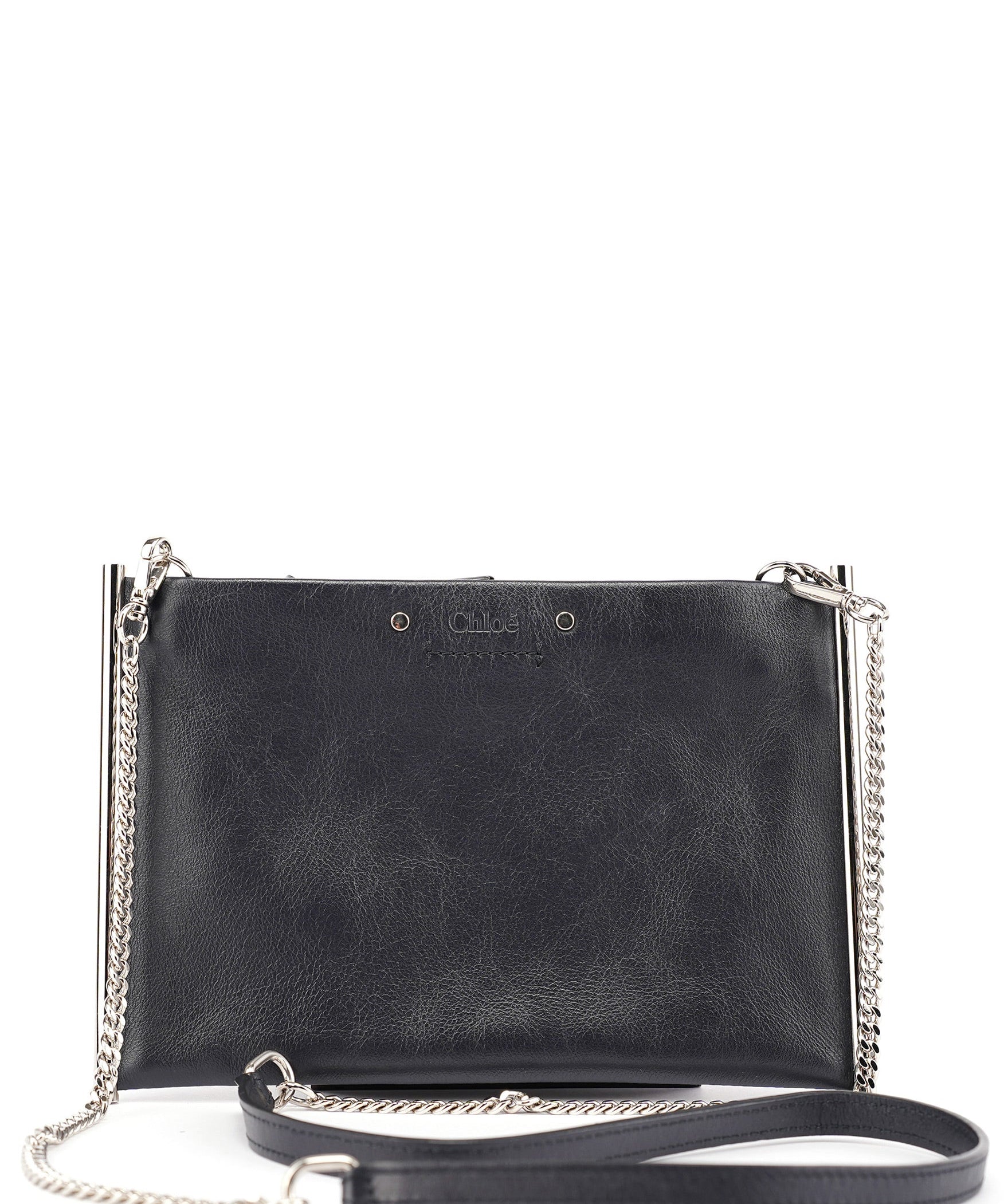 Chloé Black Calfskin Mini Crossbody Bag