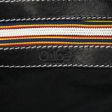 Chloé Black Calfskin Patsy Boston Bowling Bag